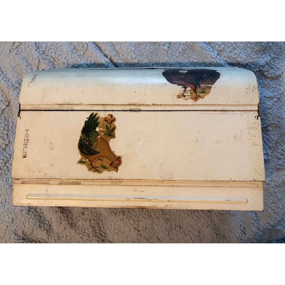 Vintage Metal Kitchen Triple-Hinge Foil Wax and Paper Dispenser